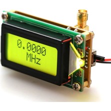 1MHZ-500MHZ Rf Frekans Sayıcı 9V 0802 LCD Ekran Dijital Rf Radyo Fm Am Sinyal Metre Test Ölçüm