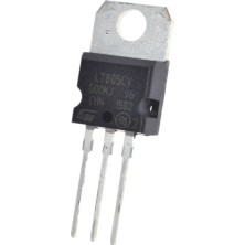 Robiz L7805CV 3 Pin Dc 5V Lineer Voltaj Düşürücü Regülatör Enregre