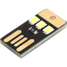 Robiz USB LED Lamba Modülü Mini Çok Ince LED Işık Kamp Gece Lambası