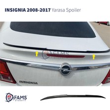 Fams Otomotiv Opel Insignia 2008-2017 Yarasa Spoiler Esnek Plastik 122 cm