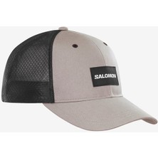 Salomon Trucker Curved Cap Gri Erkek Şapka