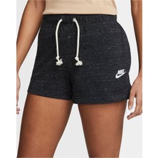 Nike Sportswear Gym Vintage Siyah Renk Kadın Şortu