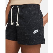 Nike Sportswear Gym Vintage Siyah Renk Kadın Şortu