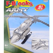 Furkan Toys F-Blocks Asker Seri 61 Parça Seti