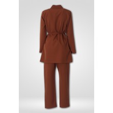 Hilal Moda Ls 5532 Kimono Üçlü Takım