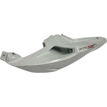 Moto Express Tvs Apache RTR200 2019-2024 Sol Arka Sele Altı Kuyruk Grenajı Parlak Beyaz A