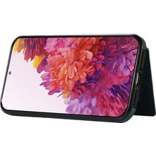 Seashell Digital Samsung Galaxy S20 4g/5g Kart Tutucu Telefon Kılıfı Tpu+Pu Deri Kickstand Telefon Kapağı-Yeşil (Yurt Dışından)