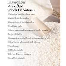 Lenaglow Pirinç Özlü Kabak Lifi Sabun