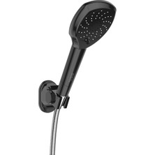 Vala Orıon Siyah Mafsallı Duş Seti