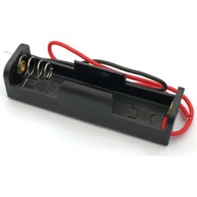 Robiz 1'li Aa Kalem Pil Kutusu Yuvası 1.5V Kablolu Kalem Pil Tutucu