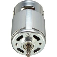 Robiz RS775 Dc Motor 12V 15000RPM Yüksek Hız Tork Çift Bilyalı Rulman Matkap Torna Cnc Router Motor