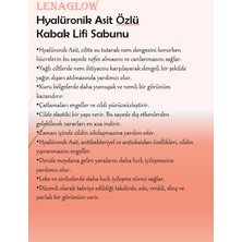 Lenaglow Hyalüronik Asit Özlü Kabak Lifi Sabun Topuk Taşı Ponza Taşı Banyo Lif Duş Seti