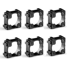 Robiz 6 Adet 18650 Pil Tutucu Birleştirici - Spacer Pil Batarya