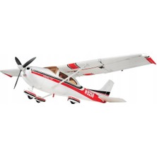 Toprc 056C Cessna 182, 500 Class, Kırmızı, Brushless 800KV Motorlu, 30A Esc, 11.1V 2200 Mah Li-Po Pilli, 4 Kanallı Uzaktan Kum