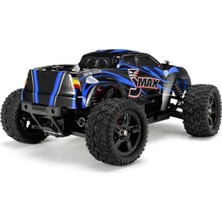 Remo 1631 1/16 Ölçek, 4WD Off Road Monster Truck (Smax) Mavi Kaportalı, Fırçalı Motorlu, 7.4V 1500MAH Li-Po Pilli, Rc Model Ara