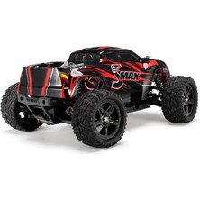 Remo 1631 1/16 Ölçek, 4WD Off Road Monster Truck (Smax) Kırmızı Kaportalı, Fırçalı Motorlu, 7.4V 1500MAH Li-Po Pilli, Rc Model