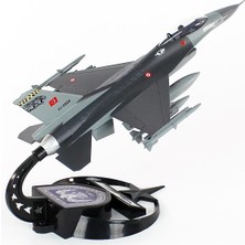 Akbağ Akbamodel 1/48 F-16 Kaplan Filo Muharip Savaş Uçağı, Sergilemeye Hazır Standlı Model