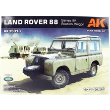 Ak Interactive 35013 1/35 Ölçek, Land Rover 88 Series Iıa (Steyşın Vagon), Askeri Araç Plastik Model Kiti