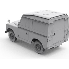 Ak Interactive 35013 1/35 Ölçek, Land Rover 88 Series Iıa (Steyşın Vagon), Askeri Araç Plastik Model Kiti