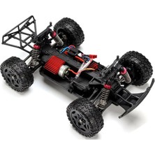 Remo 1621 1/16 Ölçek, 4WD Off Road Short Course (Rocket Smart) Kırmızı Kaportalı, Fırçalı MOTORLU,7.4V 1500MAH Li-Po Pilli, Rc