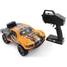 Remo 1621 1/16 Ölçek, 4WD Off Road Short Course (Rocket Smart) Turuncu Kaportalı, Fırçalı MOTORLU,7.4V 1500MAH Li-Po Pilli, Rc