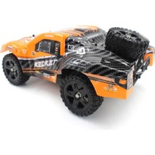 Remo 1621 1/16 Ölçek, 4WD Off Road Short Course (Rocket Smart) Turuncu Kaportalı, Fırçalı MOTORLU,7.4V 1500MAH Li-Po Pilli, Rc