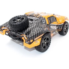 Remo 1621 1/16 Ölçek, 4WD Off Road Short Course (Rocket Smart) Turuncu Kaportalı, Fırçalı MOTORLU,7.4V 1500MAH Li-Po Pilli, Rc