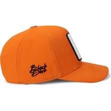 BlackBörk V1 Baseball Kids Sincap - 1 Kod Logolu Unisex Neon Turuncu Çocuk Şapka (Cap)