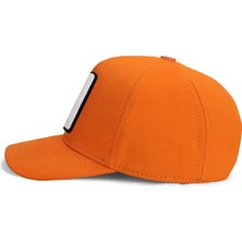 BlackBörk V1 Baseball Kids Sincap - 1 Kod Logolu Unisex Neon Turuncu Çocuk Şapka (Cap)