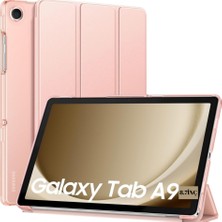 MobaxAksesuar Samsung Galaxy Tab A9 8.7inç Kılıf New PU Deri Smart Standlı Case Uyku Modlu X110 X115 X117