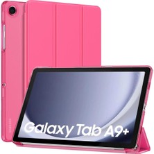 MobaxAksesuar Samsung Galaxy Tab A9 Plus Kılıf New Pu Deri Smart Standlı Case Uyku Modlu