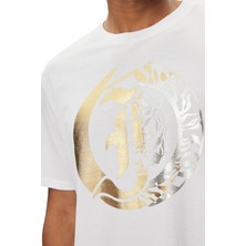 Just Cavalli 76PM601 R Tiger Mix Jc Foil Erkek T-Shirt - 76OAHG05