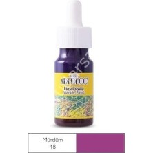 Artdeco Ebru Boyası 30ML Mürdüm 48