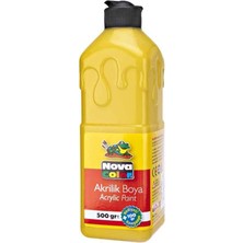 Nova Color Akrilik Boya 500 gr Sari NC-381
