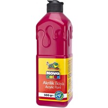 Nova Color Akrilik Boya 500 gr Kırmızı NC-382
