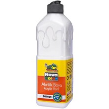 Nova Color Akrilik Boya 500 gr Beyaz NC-385