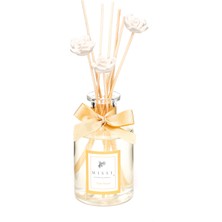 Missi 200 ml Silindir Şişe Bambu Çubuklu Dark Wood Oda Kokusu