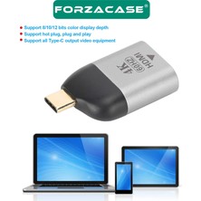 Forzacase Type-C To HDMI 4K 60hz 1080P Tablet Telefon Bilgisiyar Için HDMI Dönüştürücü- FC488