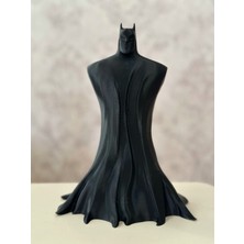 Saranostra Batman Kara Şövalye Büst Figür 3 Boyutlu Model Dark Knight Süper Kahraman