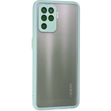 Newface Oppo Reno 5 Lite Kılıf Montreal Silikon Kapak - Turkuaz 277097