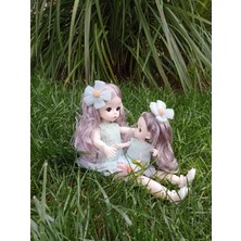 Miu Miu Miumiukids 30CM Müzikli Anne ile Bebek Barbie Oyuncak Bebek