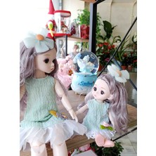 Miu Miu Miumiukids 30CM Müzikli Anne ile Bebek Barbie Oyuncak Bebek