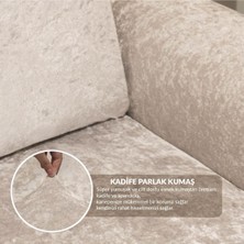 riselerhome Kadife Tekli Koltuk Örtüsü Lastikli Kanepe Örtüsü |  Koltuk Kılıfı Tekli Koltuk  Örtüsü