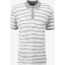Fabrika Comfort Gri Erkek Polo Yaka Regular Fit Polo T-Shirt FC4SM-TST 0889