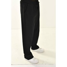Siyah Baggy Fit Erkek Pantolon