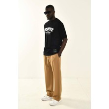 Camel Basic Baggy Fit Pantolon