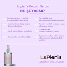 Lapiens İnce Kırılgan Cansız Saçlar Güçlendirici Hacim Veren Buğday Proteini Içeren Keratin Serum 100 ml