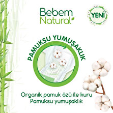 Bebem Natural Bebek Bezi Jumbo Paket (3 No) 34'lü