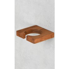 Hagen Ahşap Yapışkanlı Fönlük, Fön Makinesi Asma Aparatı