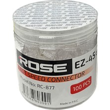 Rose RC-877 EZ45 100 Adet Yeni Nesil Cat6 Jack